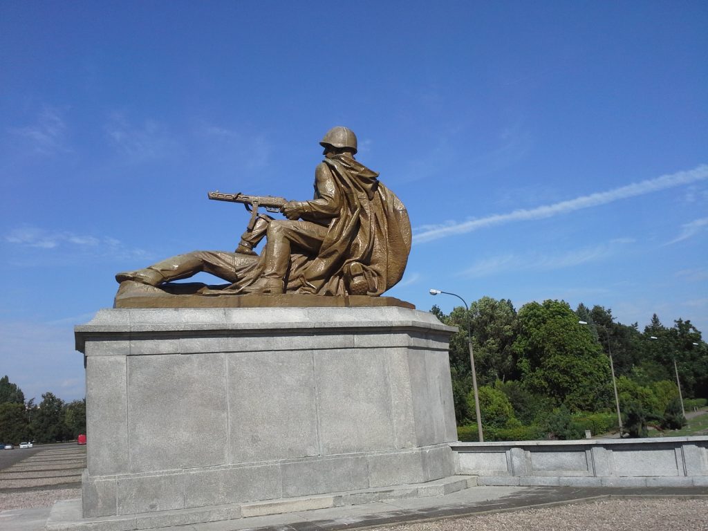 Pic 2 - Statue of a Soviet soldier.